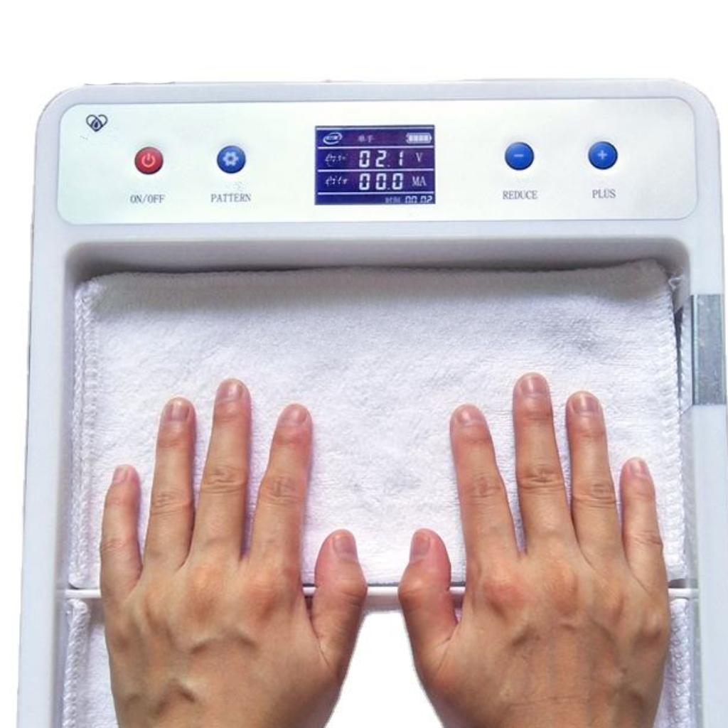 Ionophorèse portable pour mains et pieds – Solution hyperhidrose