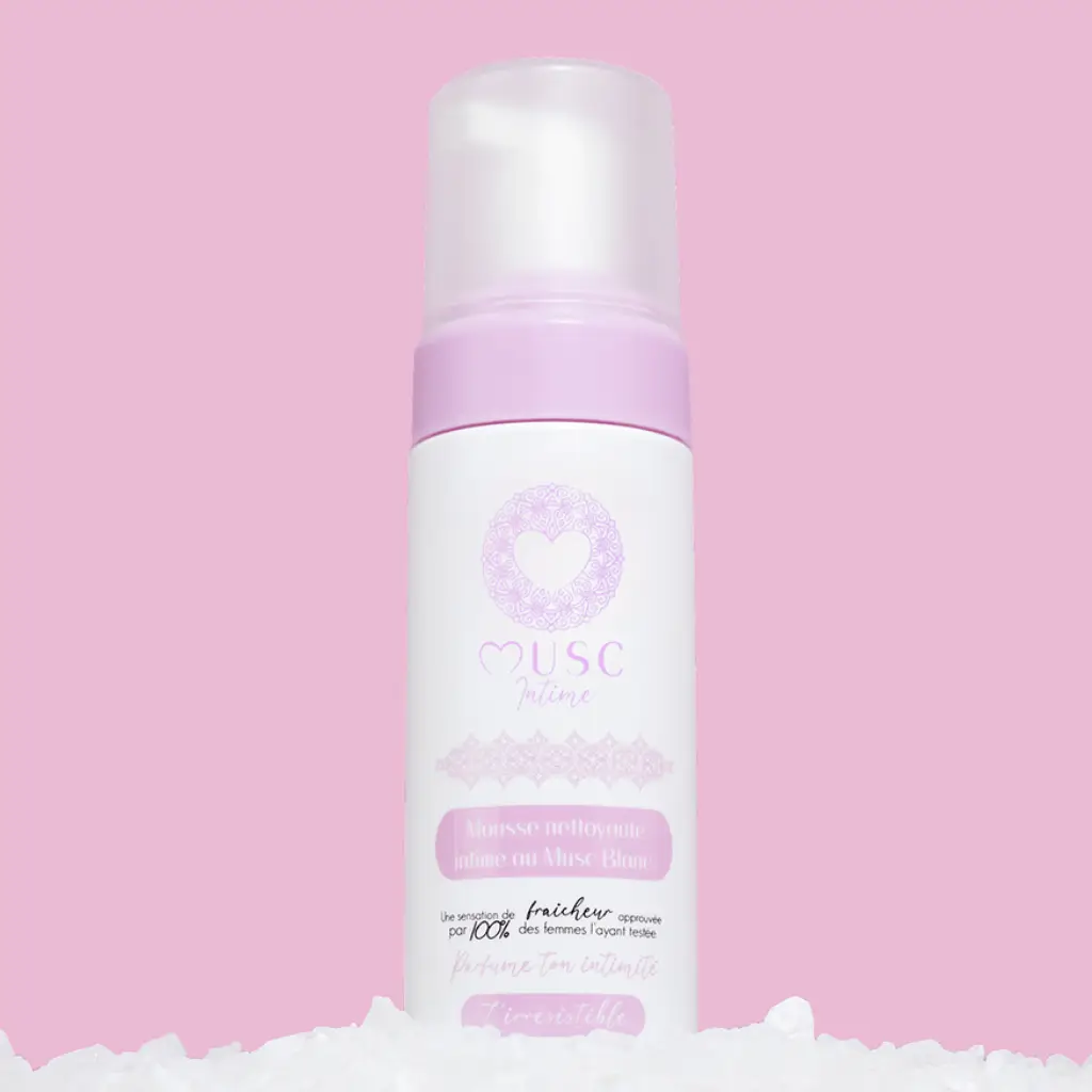 Mousse Intime Douceur - L'Irrésistible - Musc Blanc - 150 ml