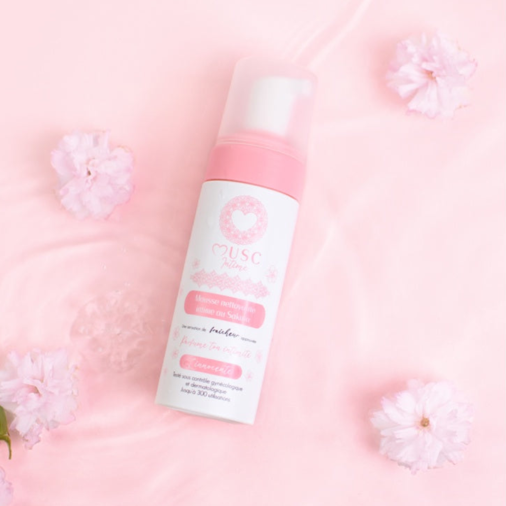 Mousse nettoyante intime - Fleur de Sakura - 150 ml