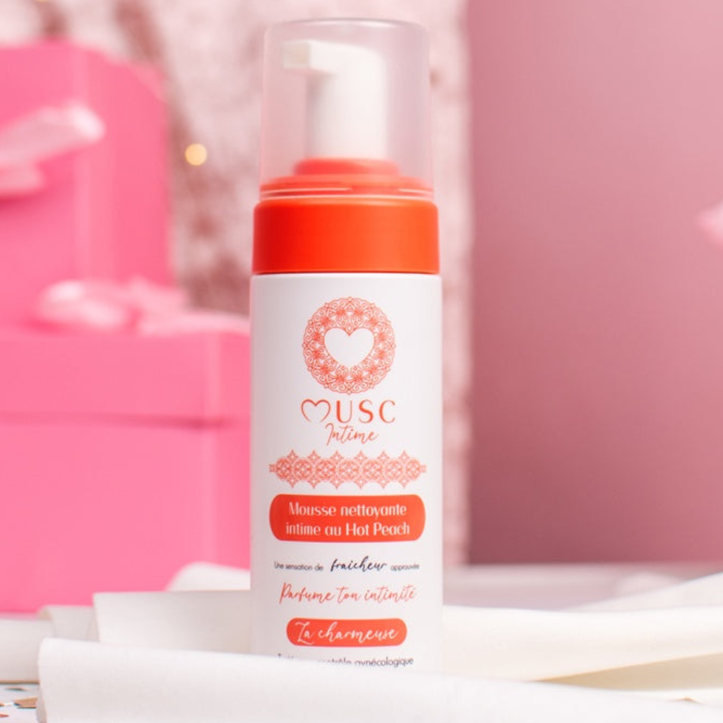 Mousse Nettoyante Intime Douceur - La Charmeuse - Hot Peach - 150 ml