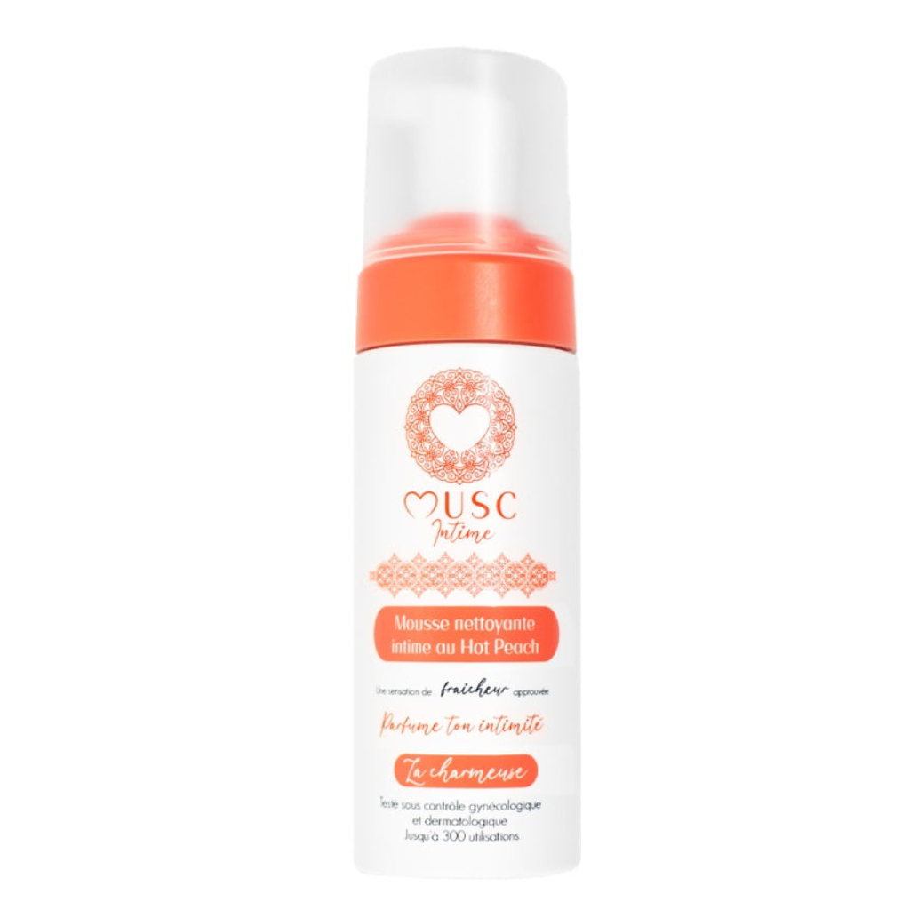 Mousse Nettoyante Intime Douceur - La Charmeuse - Hot Peach - 150 ml