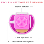 Rasoir de voyage 4 en 1