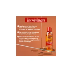 Alternative view of Crème of nature - Huile d’argan - 120 ml - Protecteur de chaleur apaisant