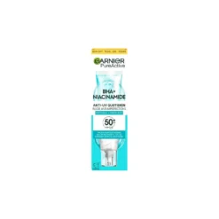 Garnier - BHA & Niacinamide - Visage - 50 ml - Soin crème solaire SPF 50+