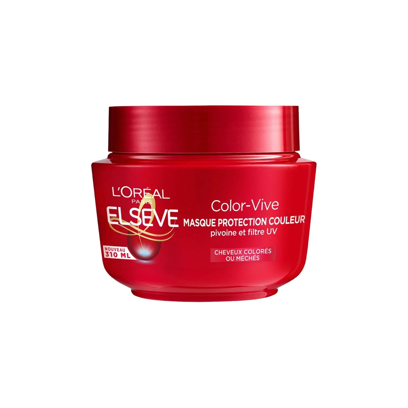 Elseve - Color Vive - Cheveux colorés - 2 x 310 ml - Soin masque protecteur de couleur