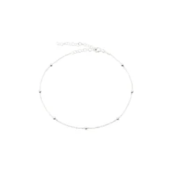 Alternative view of Miu Silver - Argent 925/000 & zircons - Bracelet de cheville