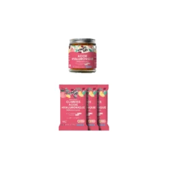 Mium Lab - Pêche - Sans sucres - 3 mois - Cure gummies acide hyaluronique