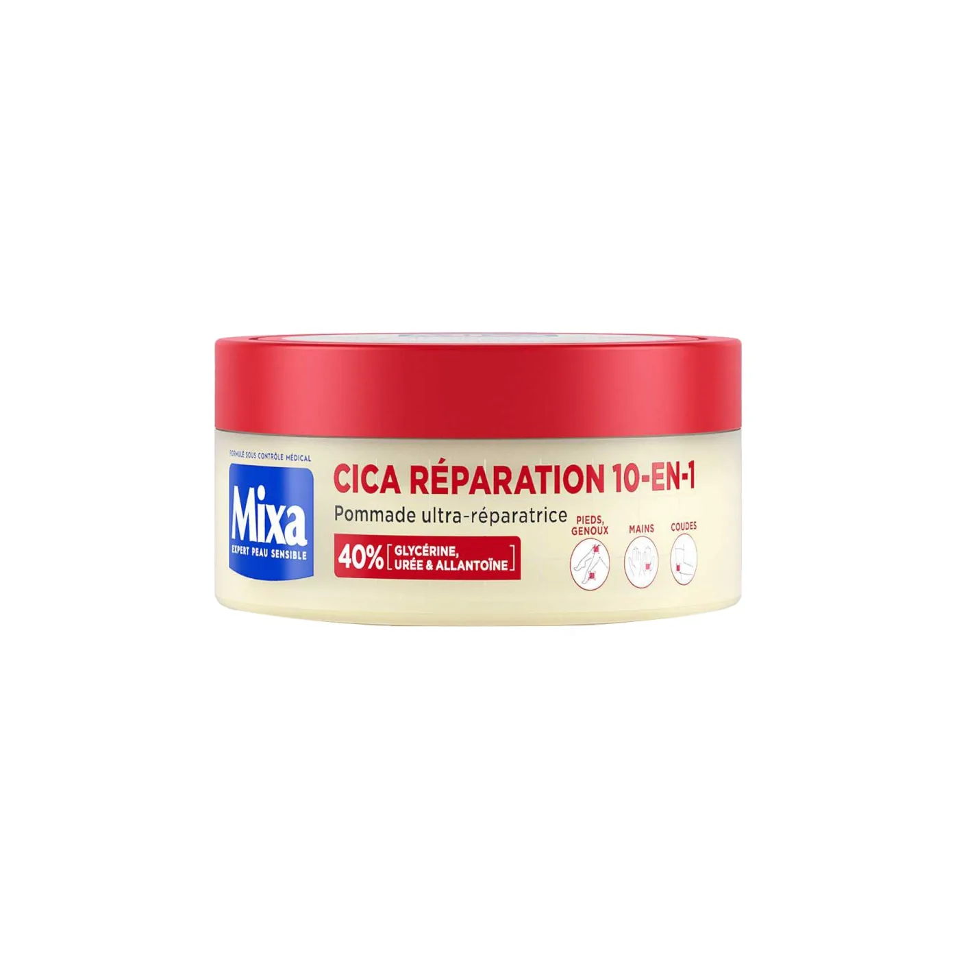 Mixa - Cica Réparation - Corps - 150 ml - Pommade réparatrice 10-en-1