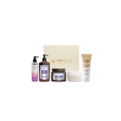 Arganicare - Silver & Soin Sublime - Cheveux blonds - 5 produits - Coffret rituel